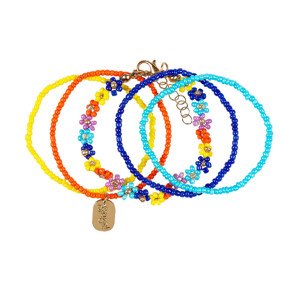 Souza! - Náramky Millie flower blue - 5 ks