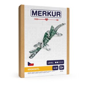 Merkur mini ZOO - krokodýl - 34 ks