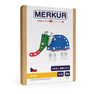 Merkur mini ZOO - slon - 52 ks