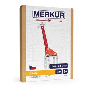 Merkur mini ZOO - žirafa - 42 ks