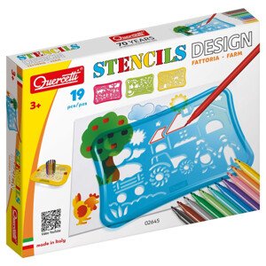 Stencils Design - šablony na kreslení - farma