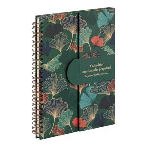 Narozeninový kalendář Gaia blue