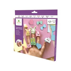 Origami - kreativní sada - Kawaii šperky - zvířátka - Sleva poškozený obal