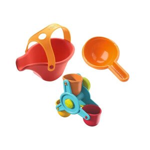 Kuličková dráha do vany - vodní kolo