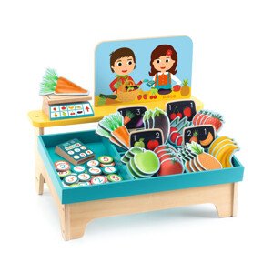 Dětský stánek s ovocem a zeleninou - Léa & Milo