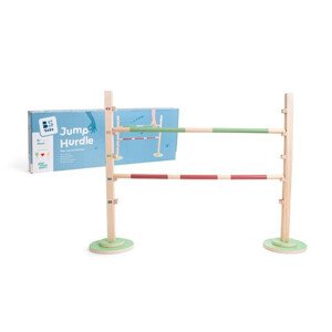 Dřevěná atletická překážka - trénujte skoky - Sleva poškozený obal