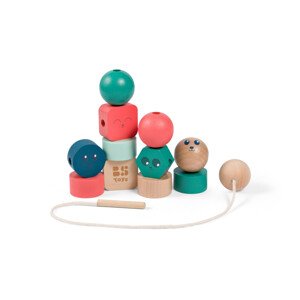 Provlékání korálků - motorická hra