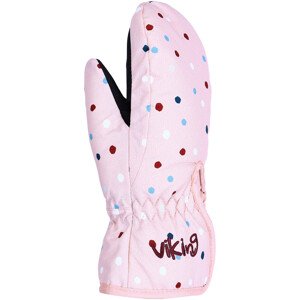 Dětské palčáky Minnis - light pink/multicolor - velikost 2