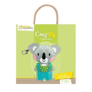 Kreavitní sada - přívěsek k ušití koala Riley