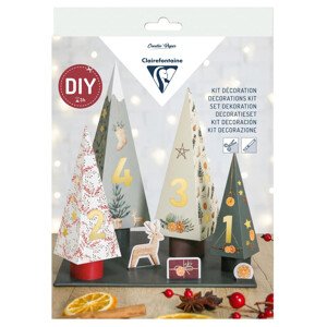 Kreativní sada – Adventní kalendář - stromy