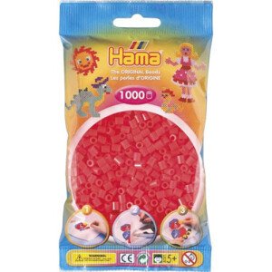 Hama Midi - korálky neonové červené 1000 Ks