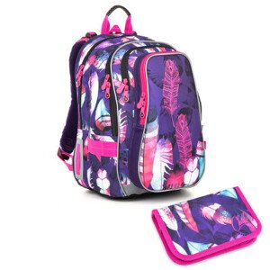 Školní batoh a penál Topgal  -  LYNN 18009 G
