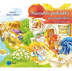 Národní pohádky pro malé děti - audiokniha na CD