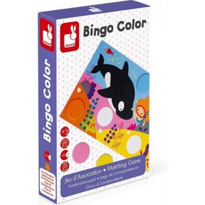 Bingo - učíme se barvy