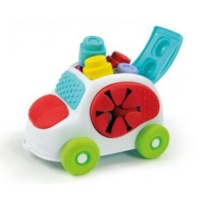 Clemmy baby - kyblík s kostkami - autíčko