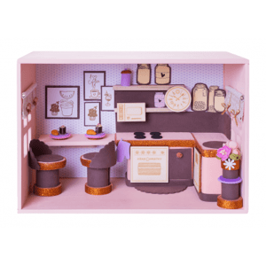 Krasohrátky - domeček pro panenky - kuchyňka