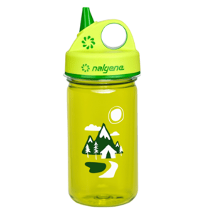 Dětská lahev na pití Nalgene Grip´n Gulp - Green Tail, 350 ml