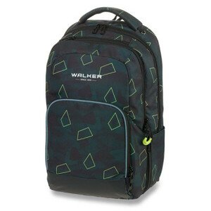 Školní batoh WALKER, College 2.0, Green Polygon
