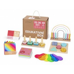 Sada naučných hraček pro děti od 2 let  - edukativní box