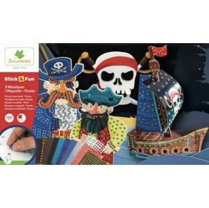 Stick & Fun mozaika - Pirátská sada